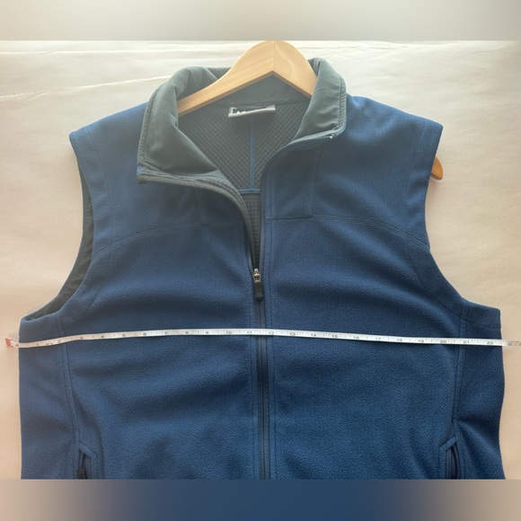 REI outdoors mens blue fleece Sweater vest size large - Picture 10 of 10
